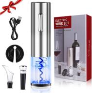 componall electric wine opener - usb rechargeable corkscrew with foil cutter: automatic cordless bottle opener логотип