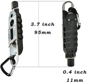 img 1 attached to 🔧 Мультитул Bytiyar Small: набор отверток 4 в 1 с гайковёртом, ремонтным набором инструментов для ношения каждый день и открывателем для брелка.