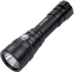 img 4 attached to 🌊 Diving Flashlight, Waterproof Diving Light with Max 2000 Lumens, Rechargeable Dive Flashlight featuring Cree XHP35 HD LED, 4 Modes Scuba LED Flashlight for 150M Underwater, Includes 1x 18650 Battery and Charger