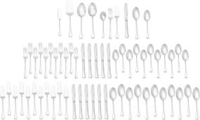 img 3 attached to 🍴 Henckels 65-Piece Astley Silver Flatware Set for Enhanced SEO