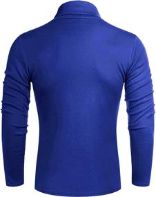 img 2 attached to Elegant and Comfortable: Classic Fashion Lightweight Turtle Neck T Shirt