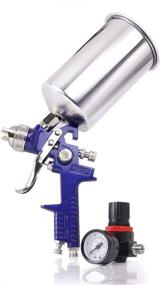 img 3 attached to 🎨 BANG4BUCK Professional HVLP Gravity Feed Air Spray Gun with Multiple Nozzles and Aluminum Cup for Auto Paint, Primer, Clear/Top Coat & Touch-Up - Ultimate Precision and Efficiency