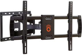 img 4 attached to 📺 ECHOGEAR Full Motion TV Wall Mount Bracket for 75" TVs - Extends 16" from Wall with Smooth Swivel & Tilt - Easy 3-Step Installation