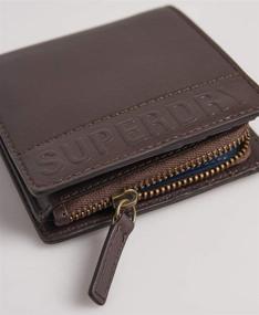 img 1 attached to Superdry Vermont Bifold Leather Wallet: Stylish, Durable, and Functional