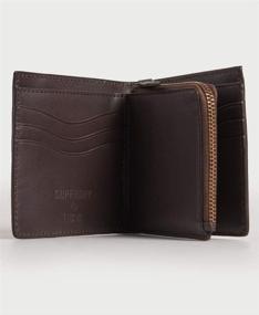 img 2 attached to Superdry Vermont Bifold Leather Wallet: Stylish, Durable, and Functional