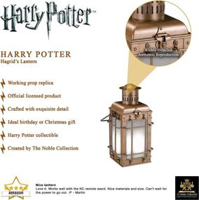 img 3 attached to Noble Collection Harry Potter 🪔 Hagrid Lantern: Illuminate Your Wizarding World