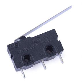 img 3 attached to DAOKI 20Pcs Micro Limit Switch Lever Arm Long 28MM SPDT 3 Pins 3 Terminals Momentary Switch 5A 125 250VAC For Arduino