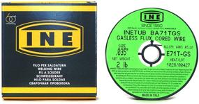 img 1 attached to INETUB BA71TGS Gasless Flux Cored Welding Wire - .035-Inch, 2-Pound Spool, Carbon Steel