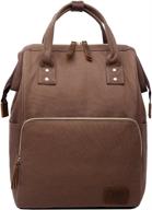 canvas backpack berchirly rucksack bookbag backpacks logo