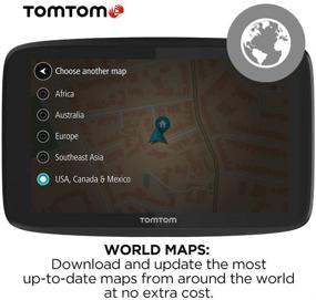 img 3 attached to Исключительный опыт навигации: TomTom GO Supreme 6” GPS 📍 с картами мира, предупреждениями о трафике, обнаружением камер скорости и обновлениями через WiFi.