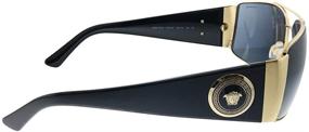 img 1 attached to 🕶️ VE2163 Metal Versace Sunglasses for Men