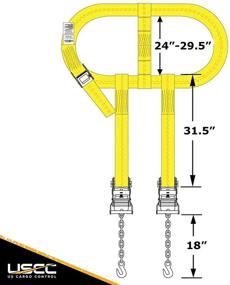 img 2 attached to Yellow Mount Buckle Ratchets Extensions