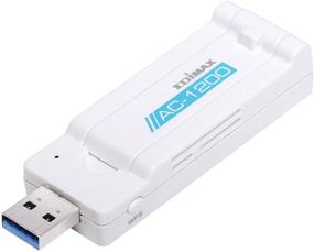 img 4 attached to 🔌 Edimax EW-7822UAC AC1200 двухдиапазонный USB3.0 адаптер с регулируемой складной антенной - Оптимальная белая производительность для улучшенного подключения.