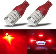 ibrightstar newest 9-30v super bright t15 912 w16w 921 led bulbs with projector replacement for tail 3rd high mount brake lights logo