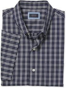 img 2 attached to 👔 Arrow Hamilton Poplin Sleeve 3X Large Men's Shirts: Premium Comfort and Style