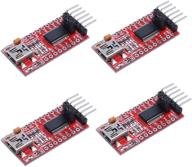 4-pack 3.3v 5v ft232rl usb to ttl serial converter adapter module for arduino logo