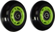 high-performance green replacement 🟢 rear wheels for razor powerwing dlx logo