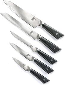 img 2 attached to Mercer Culinary Damascus 6 Piece Handles