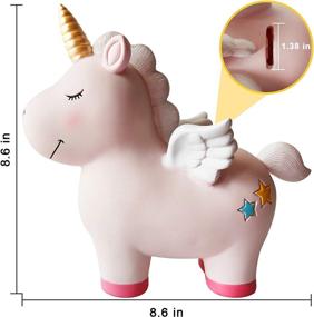 img 3 attached to 🦄 Large Unicorn Birthday Party Children's 8x6-Inch Decor