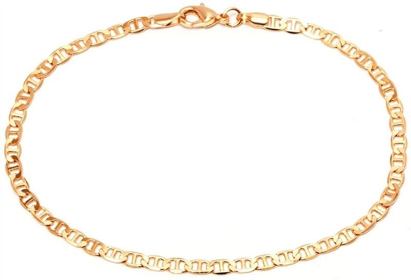 barzel gold plated marina anklet 로고