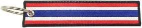 img 1 attached to Thailand Flag Chain 100 Embroidered