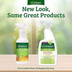 img 3 attached to Biokleen Bac-Out Enzymatic Floor Cleaner - 2 Pack - Multi-Surface Eco-Friendly Solution for Cleansing, Shining, and Deodorizing - Plant-Based Formula with No Artificial Fragrance, Colors or Preservatives