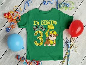 img 1 attached to 👕 Tstars Digging Birthday Official Toddler Boys' Clothing: Trendy Tops, Tees & Shirts