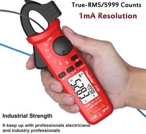 img 1 attached to AC DC Current Digital Clamp Meter 6000 Counts
