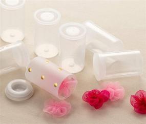 img 2 attached to 🎞️ Film Canisters with Caps - Clear Storage Containers for Small Accessories (30-Count)