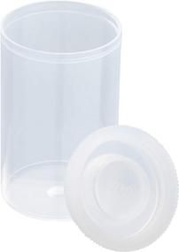 img 1 attached to 🎞️ Film Canisters with Caps - Clear Storage Containers for Small Accessories (30-Count)