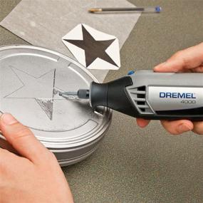 img 3 attached to Dremel 109 Engraving Cutter 1/16-inch, 1/8-inch 🔪 Shank, Gray: Ideal Tool for Precision Engraving and Carving