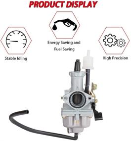 img 3 attached to 🔧 Высококачественный карбюратор CCIYU, совместимый с Honda CRF100F 2004-2013 - идеальная замена полному карбюратору PZ26.