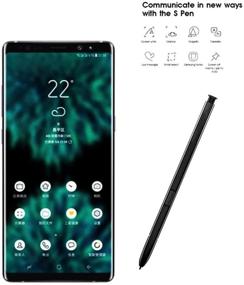 img 2 attached to ✒️ S Pen for Galaxy Note 8: Official Replacement Touch Pen with C-Type Adapter, Tips, Nibs, and Eject Pin (Black)