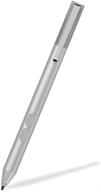🖊️ silver pen with 1024 levels pressure sensitivity | compatible with microsoft surface pro 7, surface laptop 1 2, surface book, surface go, and more logo