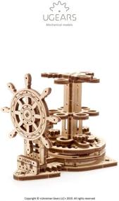 img 2 attached to 🧩 UGEARS Mechanical Wooden Puzzle Wheel Organizer: A Smart Storage Solution for Your Puzzles