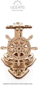 img 1 attached to 🧩 UGEARS Mechanical Wooden Puzzle Wheel Organizer: A Smart Storage Solution for Your Puzzles