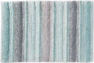 🔷 ultimate comfort and style: skl home teal water stripe rug by saturday knight ltd. logo