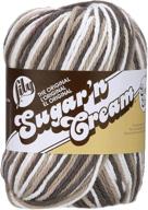 🧶 lily sugar'n cream super size ombres yarn, 3 oz - chocolate ombre, 1 ball - shop now! logo