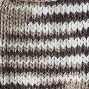 img 1 attached to 🧶 Lily Sugar'n Cream Super Size Ombres Yarn, 3 oz - Chocolate Ombre, 1 Ball - Shop Now!