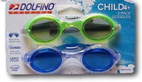 img 2 attached to Dolfino Child Swim Goggles