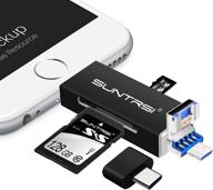 reader android adapter charging portable logo