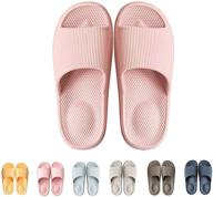 unisex massage slippers – indoor and outdoor footwear with double cushion massage – eva midsole massage slippers – comfortable and lightweight shower slippers logo