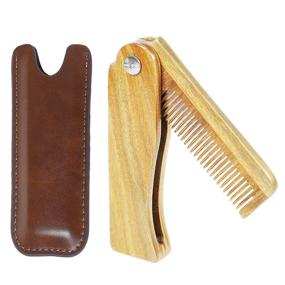 img 2 attached to Onedor Sandalwood Folding Mustache Styling