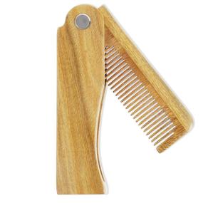 img 3 attached to Onedor Sandalwood Folding Mustache Styling