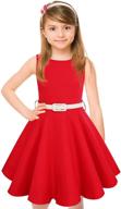 👗 stylish sleeveless rockabilly dresses for girls: vintage occasion girls' clothing logo