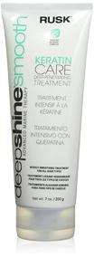 img 3 attached to 💆 RUSK Deepshine Smooth Keratin Care: Sodium-Chloride-Free Deep-Penetrating Treatment for Color-Safe Hair