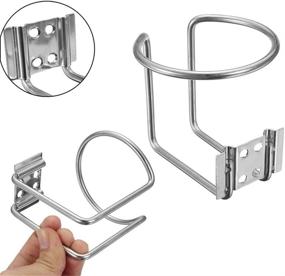 img 1 attached to 2-Pack Stainless Steel Boat Ring Cup Drink Holders Ideal for Boat, Yacht, Truck, Car, Apartment, RV