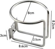 2-pack stainless steel boat ring cup drink holders ideal for boat, yacht, truck, car, apartment, rv логотип