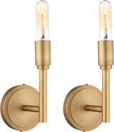 🏮 phansthy antique bronze wall sconce set - 2-pack 1-light sconce light fixture (bronze finish) логотип