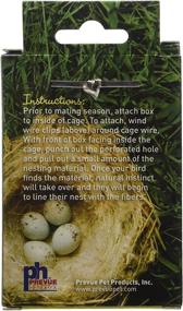 img 1 attached to Prevue Pet Products BPV103 Cotton Thread Fibers: The Ultimate Bird Nesting Material Box
